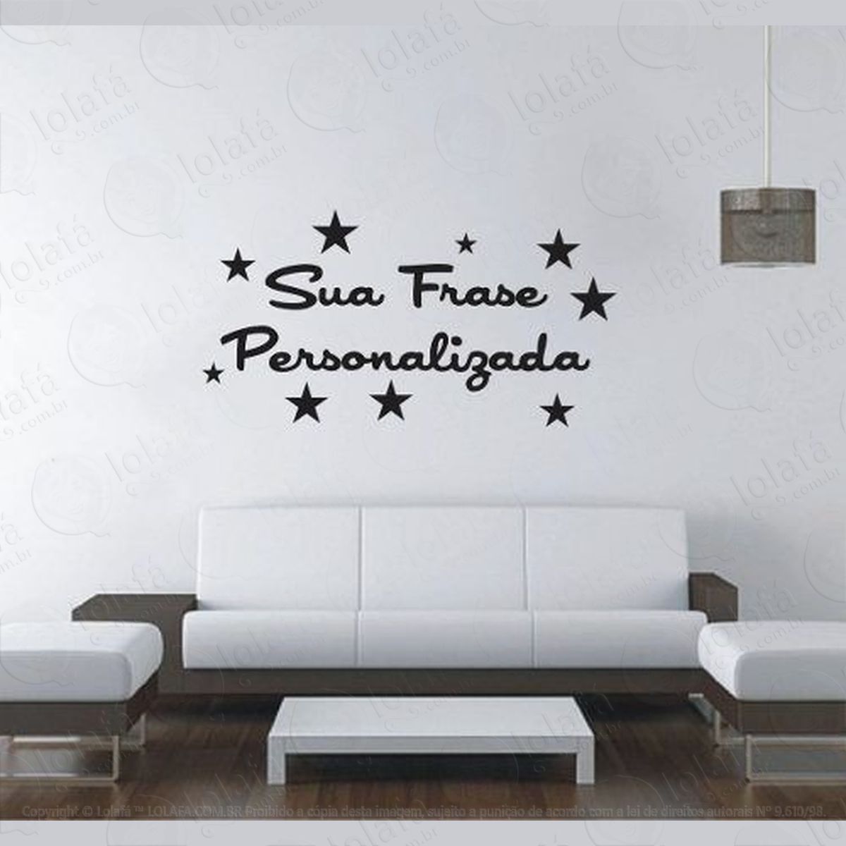 Adesivo Frases Personalizadas Barato Promoção Mod:953