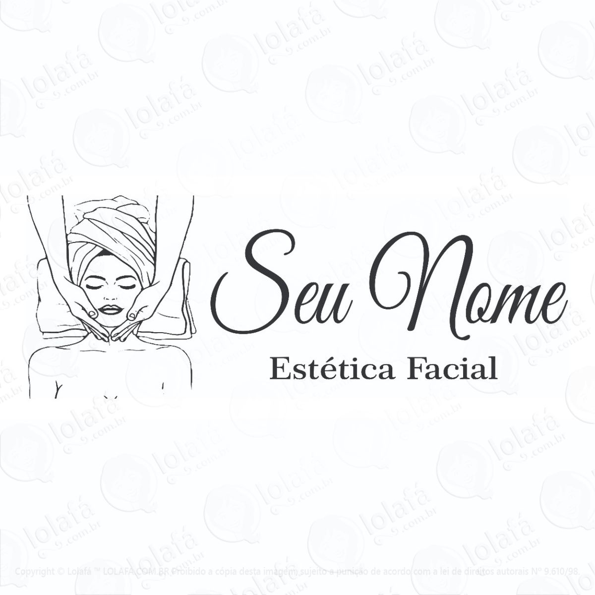 adesivo de decorativo estética facial beleza mod:1185