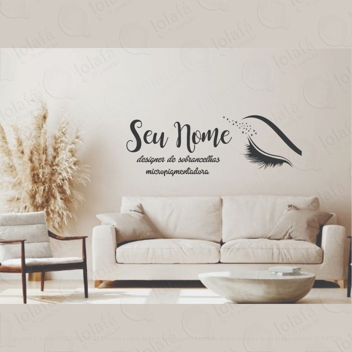 adesivo decorativo designer de sobrancelhas mod:1192