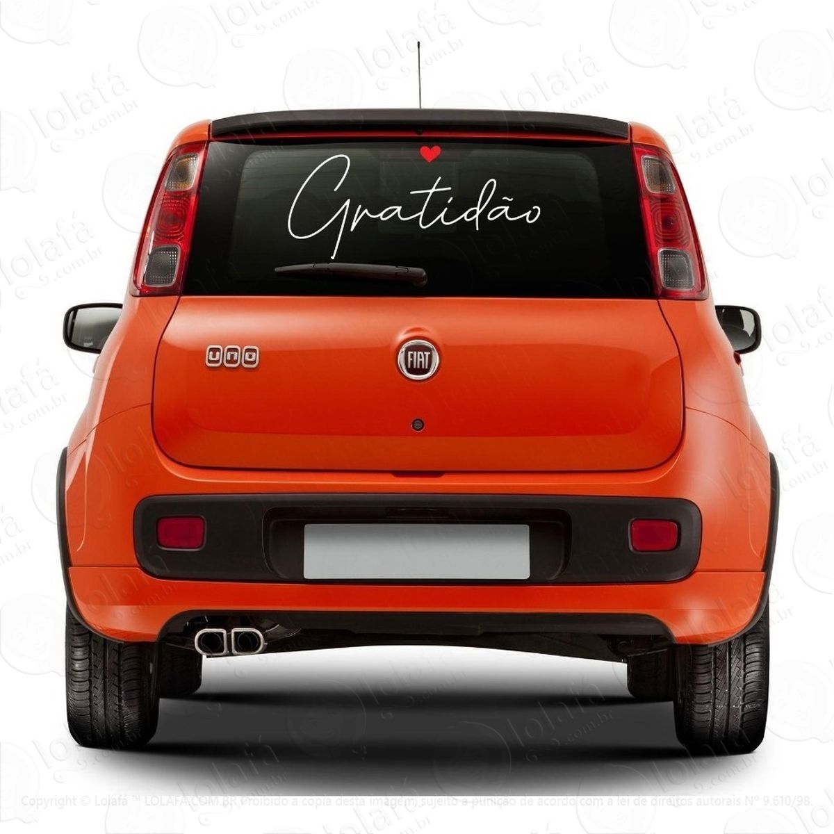 adesivo decorativo gratidão mod:1493