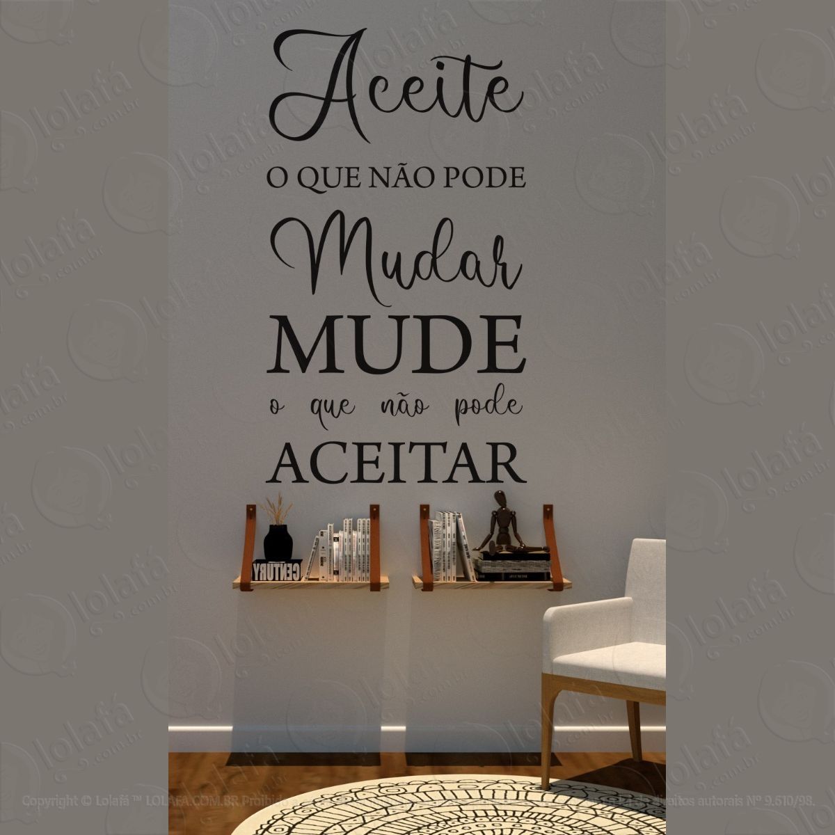 adesivo decorativo de parede para evangélicos mod:1629