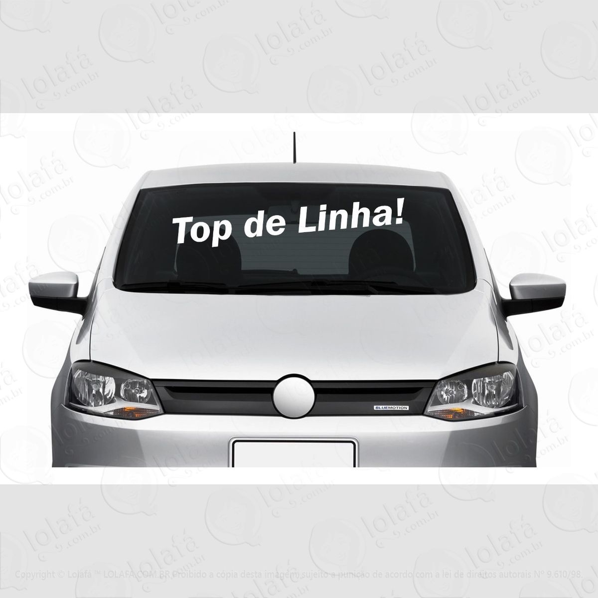 kit c/12 adesivos frases parabrisa - top de linha! mod:1664