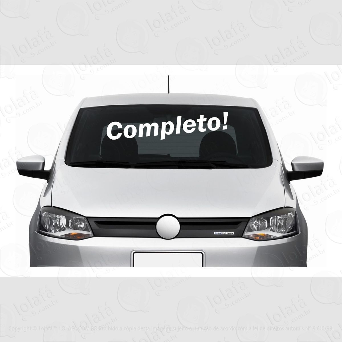 kit c/12 adesivos frases parabrisa - completo! mod:1665