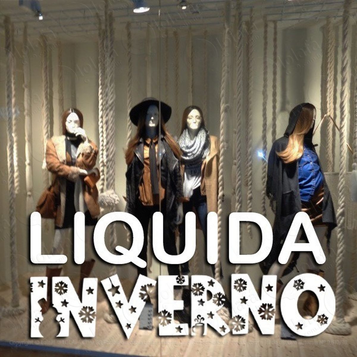 adesivo decorativo vitrine liquida inverno letras decoradas adesivos para vitrine outono inverno mod:1817
