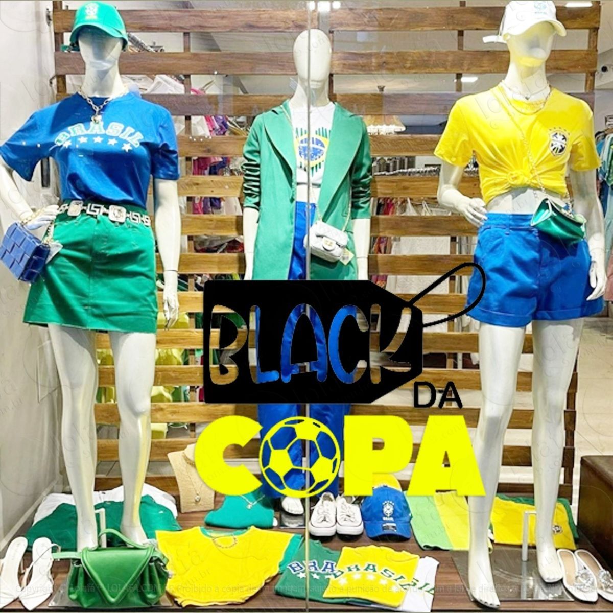 Adesivo Decorativo Vitrine Black Da Copa Mod:2136