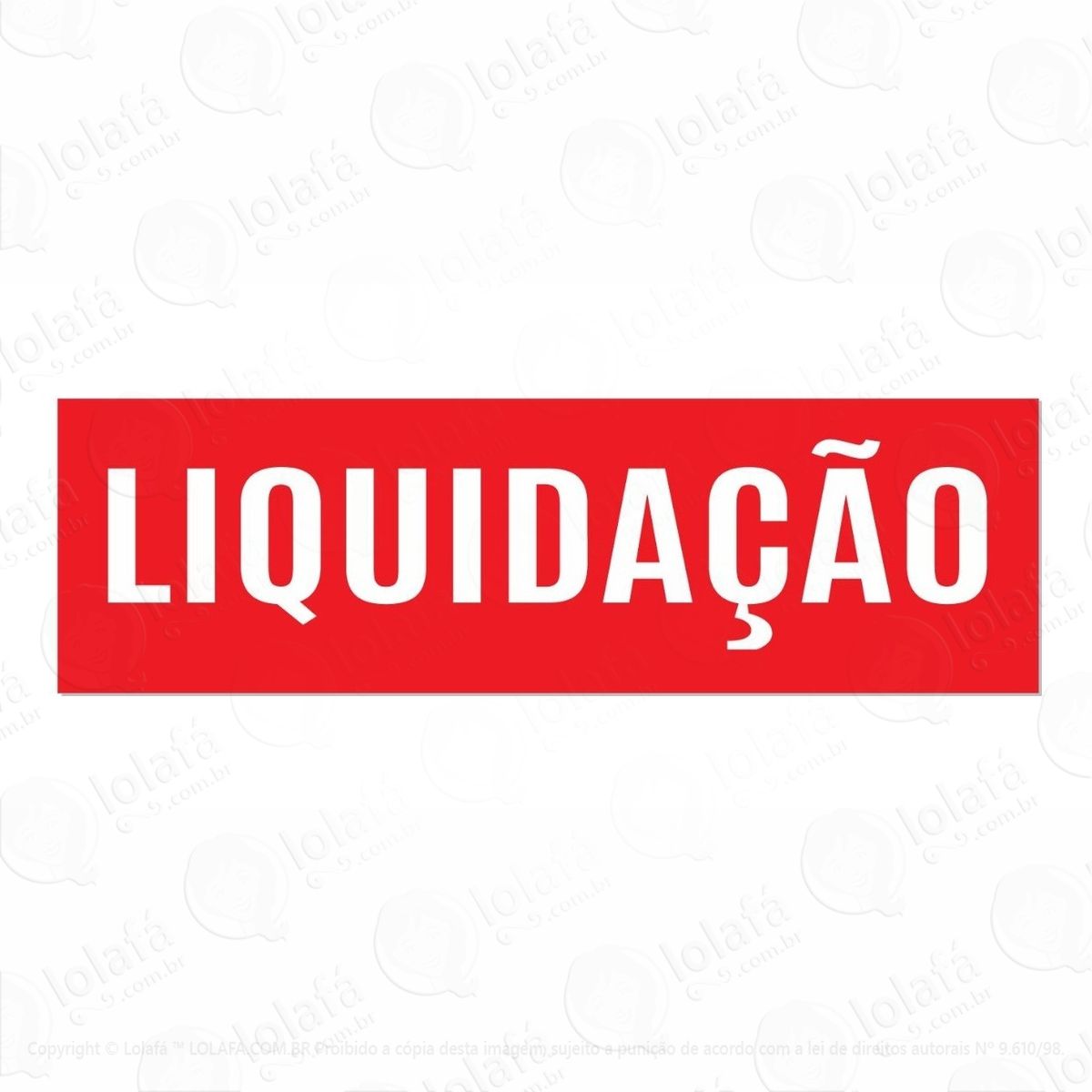adesivo liquidação para vitrine mod:2253
