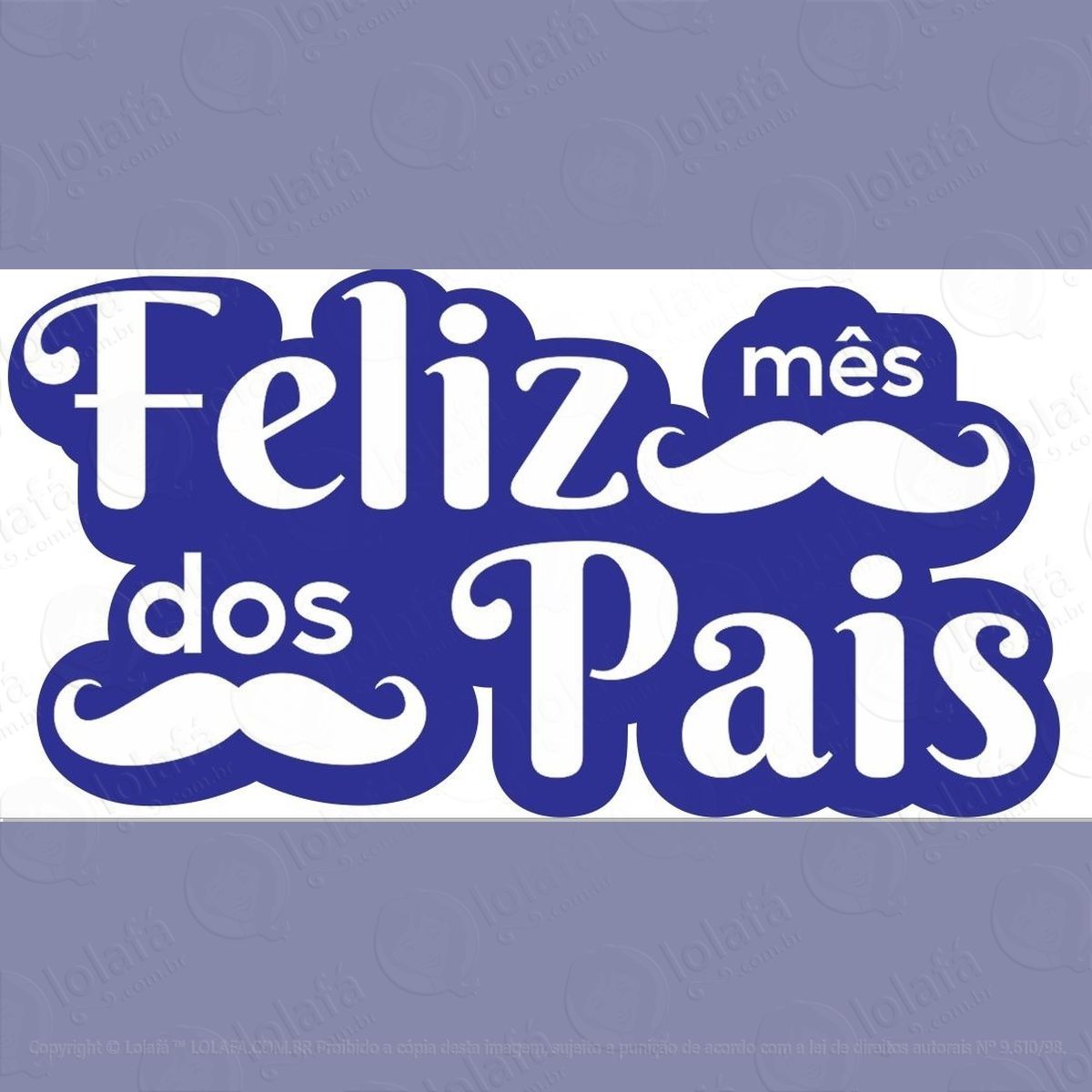Adesivo Para Vitrine Mês Dos Pais Mod:2275