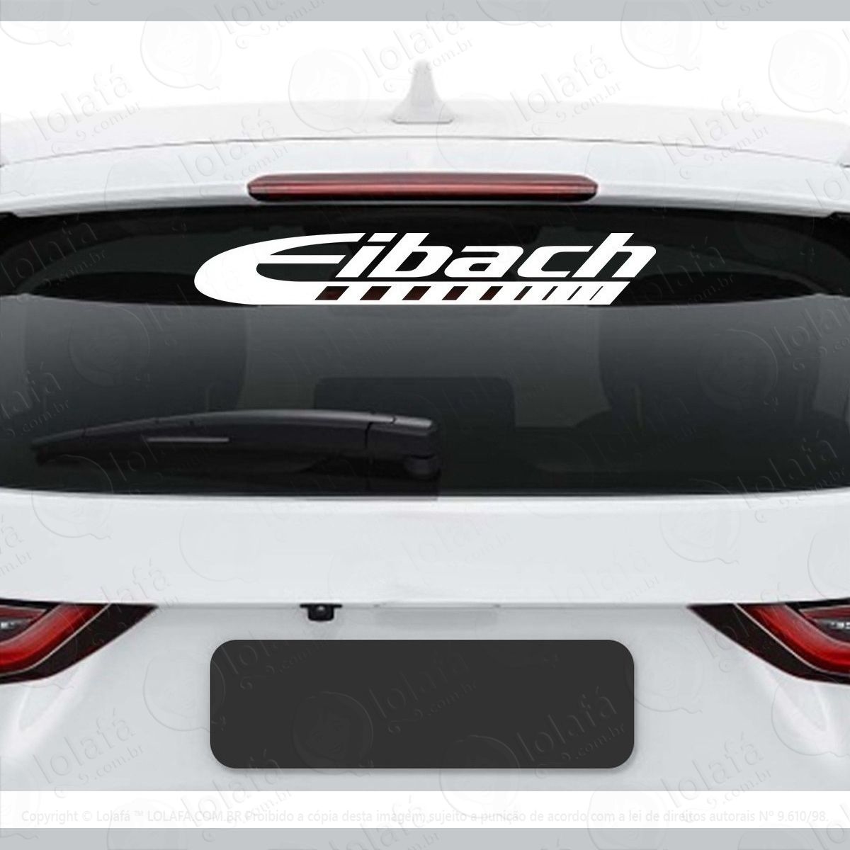 adesivo eibach carro rebaixado turbo som auto vidro vinil mod:2679