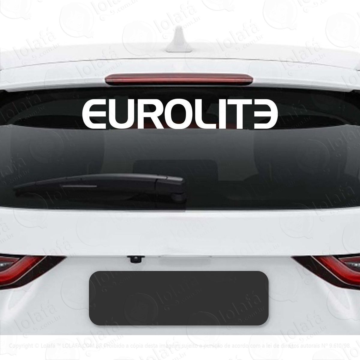 adesivo eurolite carro rebaixado turbo som vidro veiculo mod:2877