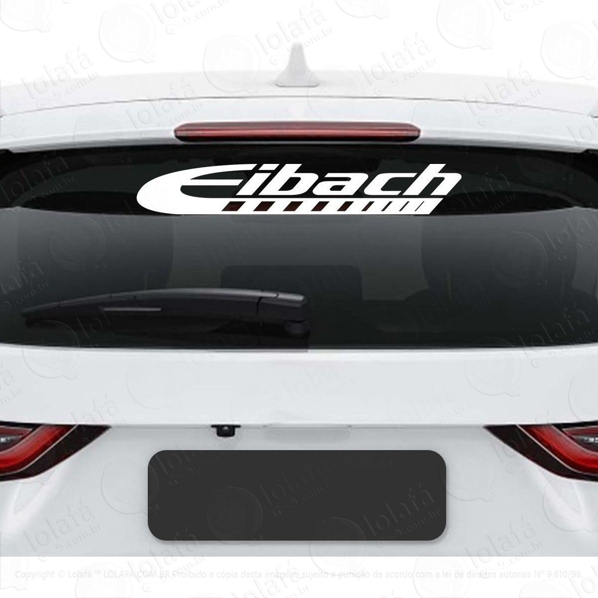 adesivo eibach carro rebaixado turbo som auto vidro veiculo mod:2923