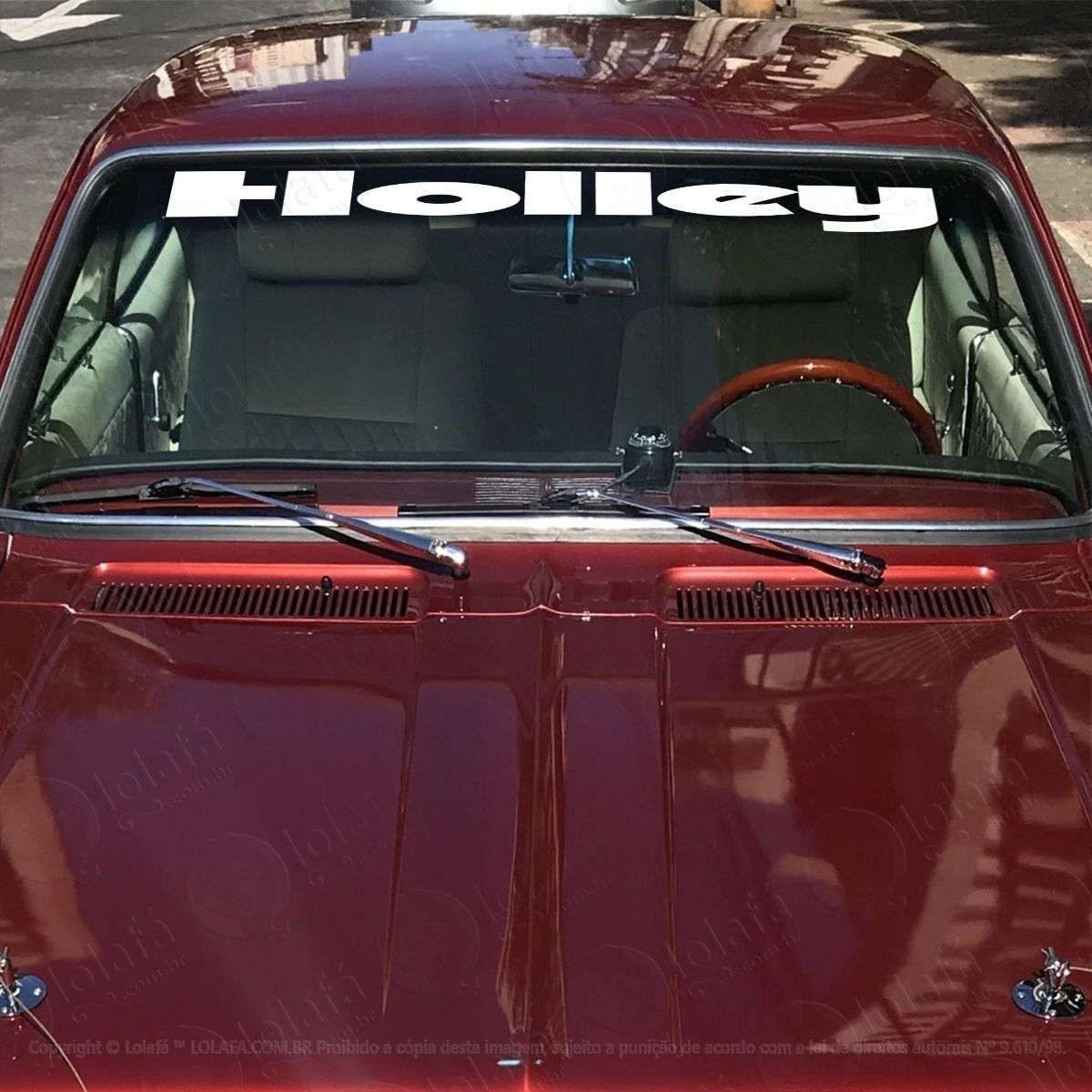 adesivo para brisa holley tuning carro rebaixado som dub mod:3023