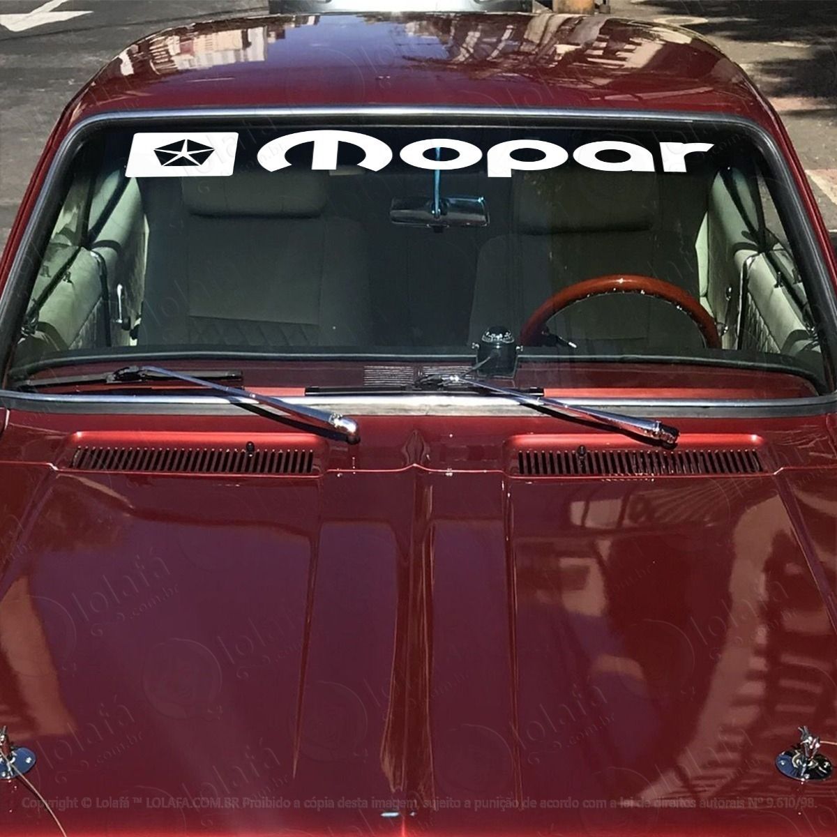 adesivo para brisa mopar tuning carro rebaixado som dub mod:3752
