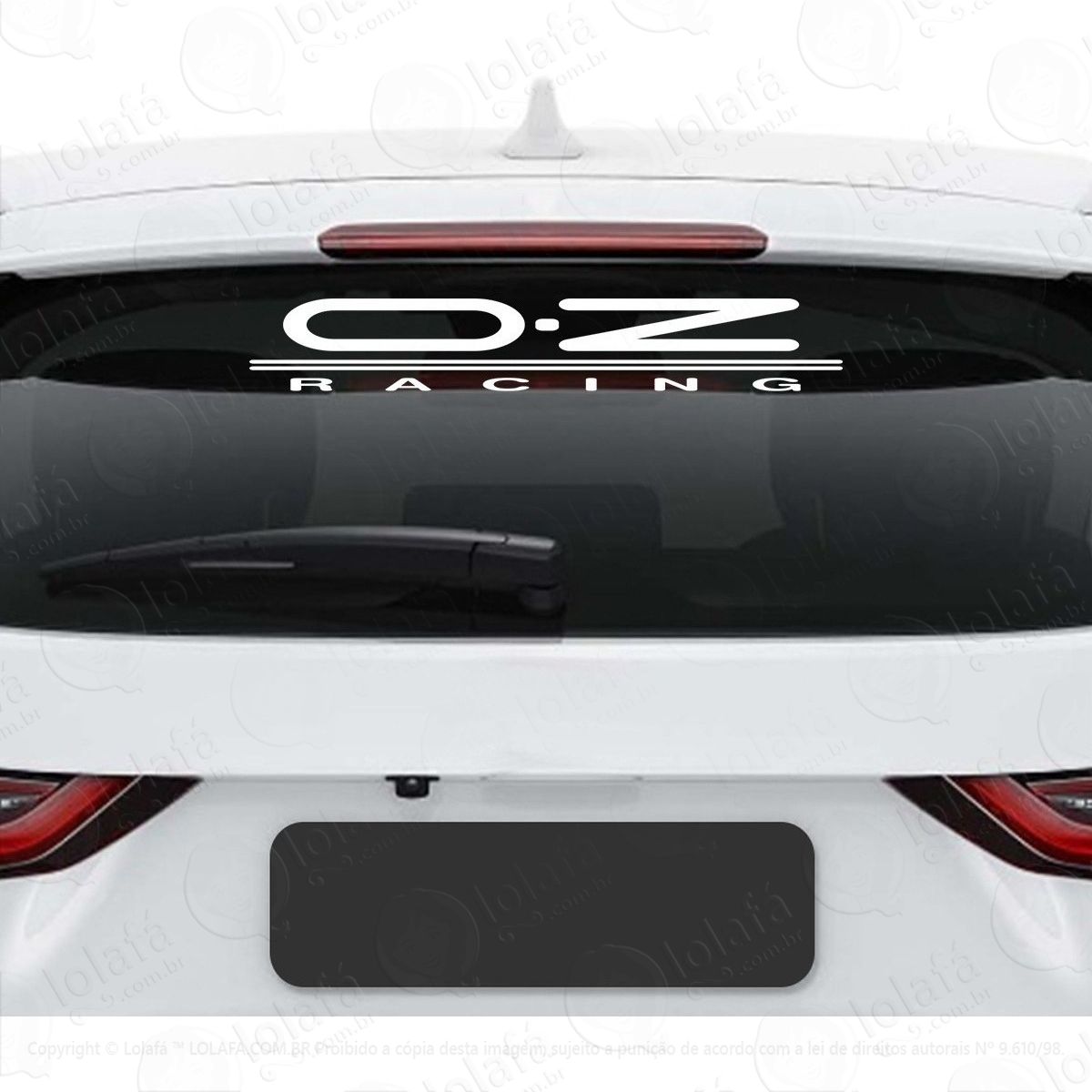 Adesivo Frase Oz Racing Carro Rebaixado Som Dub Tuning Auto Mod:3780