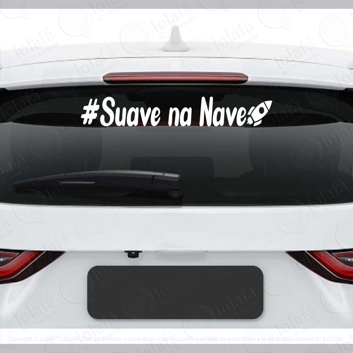adesivo suave na nave carro rebaixado som dub vidro vinil mod:3790