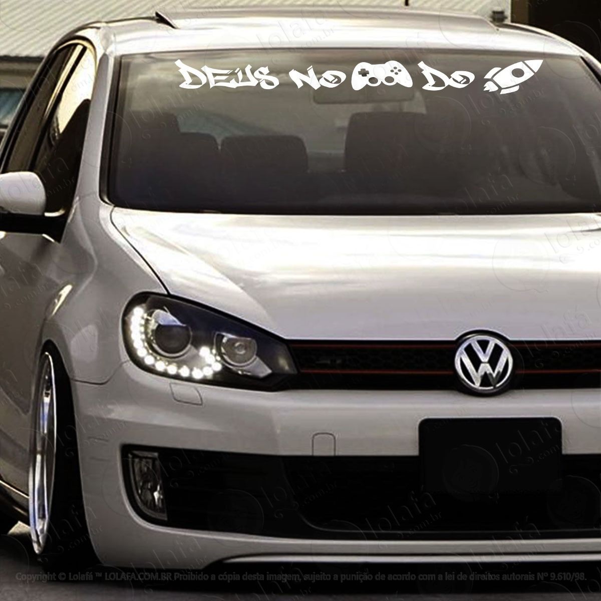 adesivo para brisa frase som automotivo carro rebaixado mod:3806