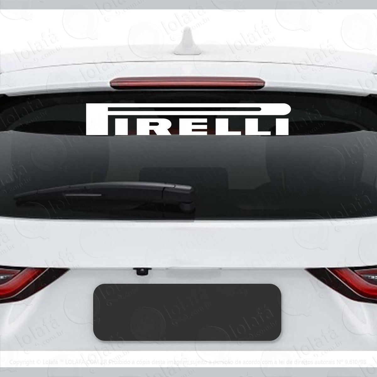 adesivo pirelli carro rebaixado dub som auto vidro vinil mod:3818