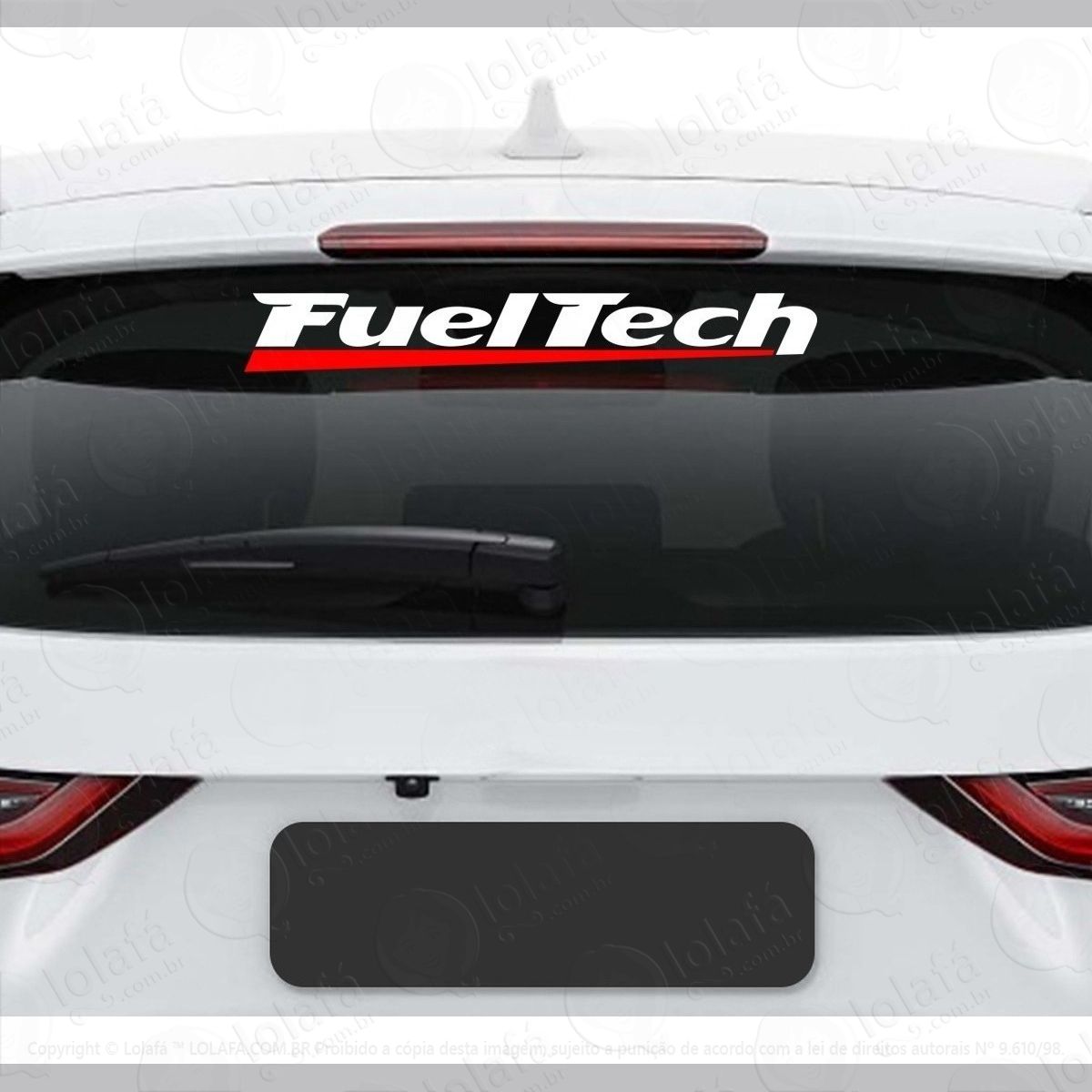 Adesivo Vidro Traseiro Fueltech Turbo Som Automotivo Dub Mod:3880