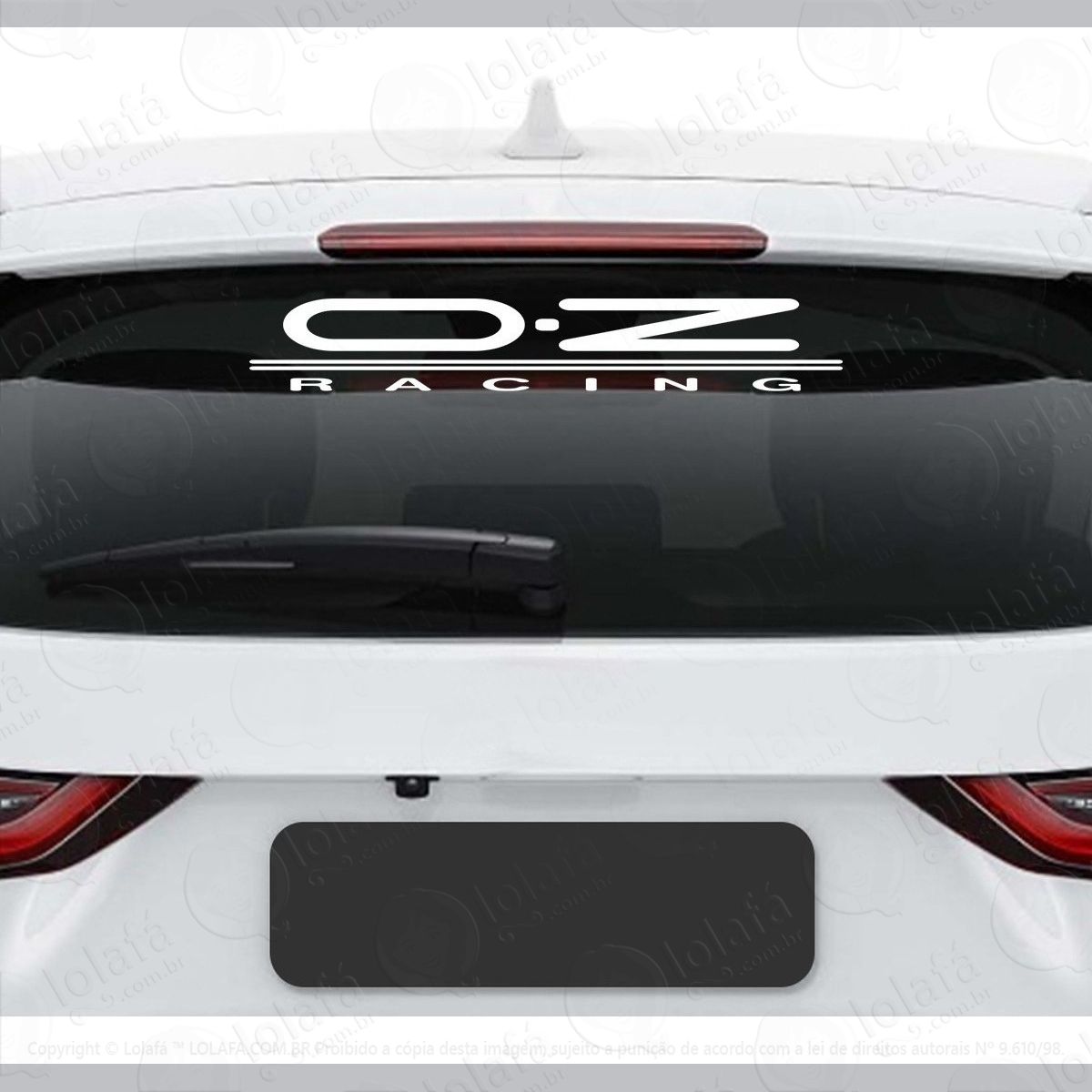 Adesivo Frase Oz Racing Carro Rebaixado Som Dub Tuning Auto Mod:3884