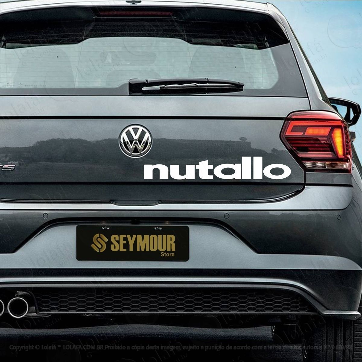 adesivo frase nutallo carro rebaixado som automotivo dub mod:3894