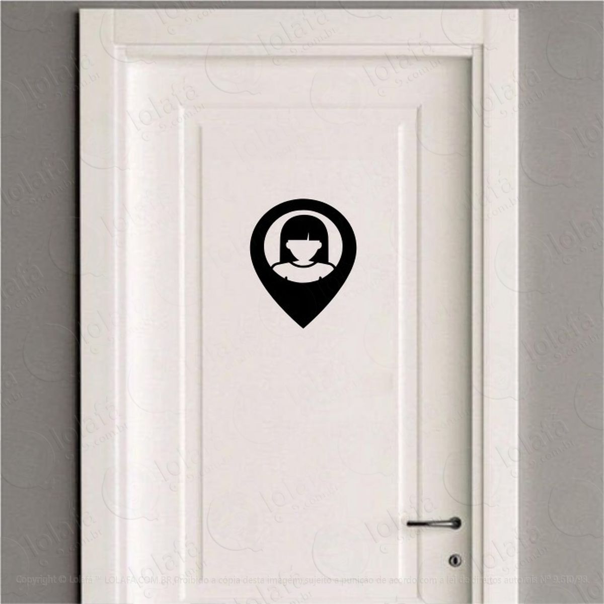 adesivo porta de banheiro toilet geolocalização casal vinil mod:4434