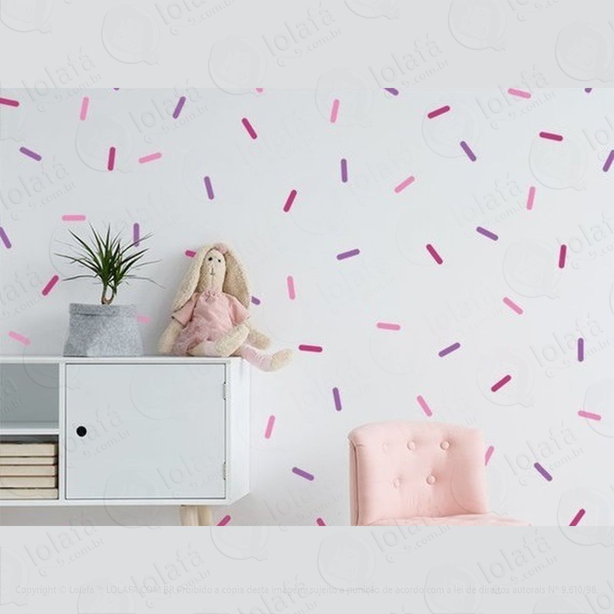 180 confete confetti (até 6 cores) adesivo de parede confeti mod:4545