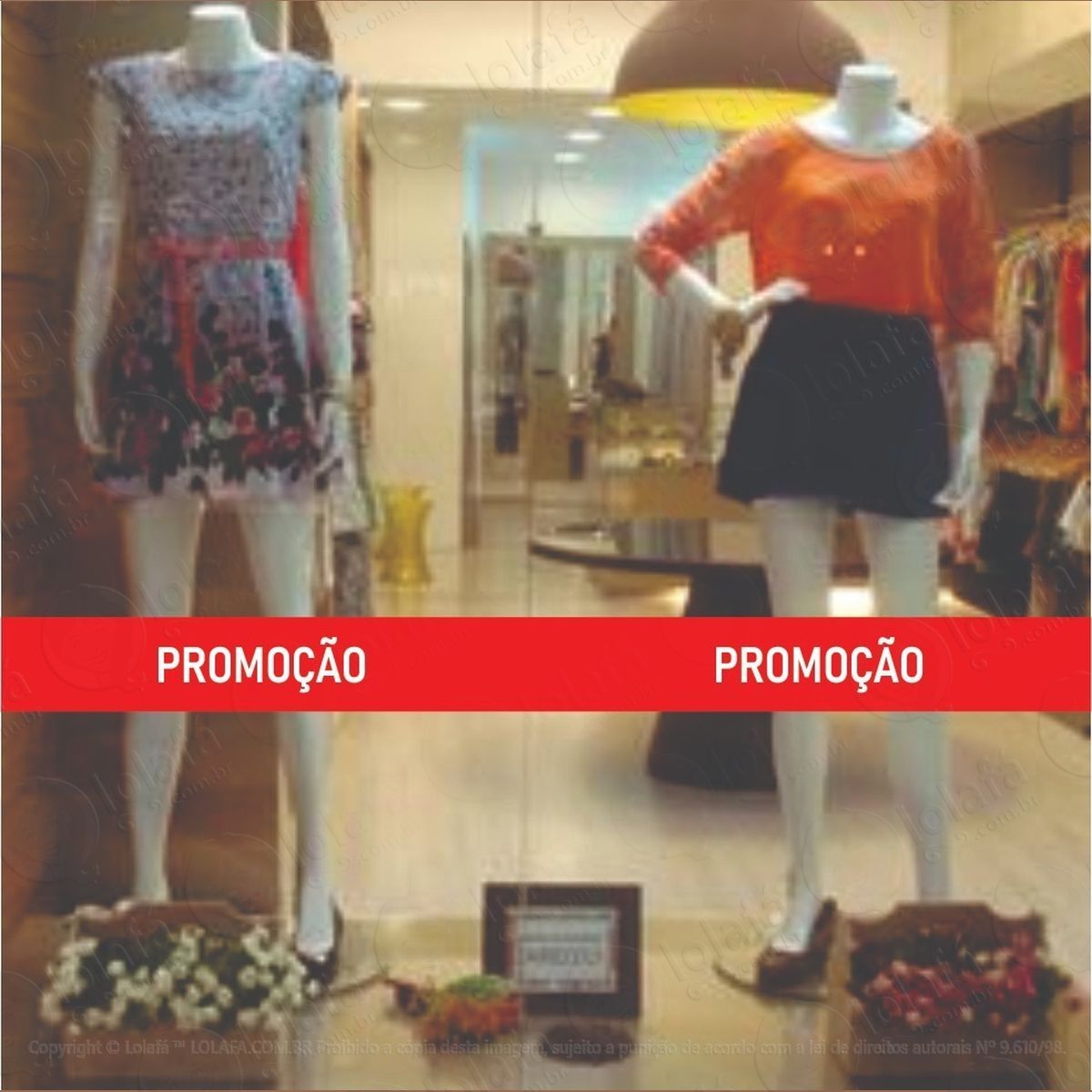 adesivo promoção faixa continua pra vitrine mod:5780