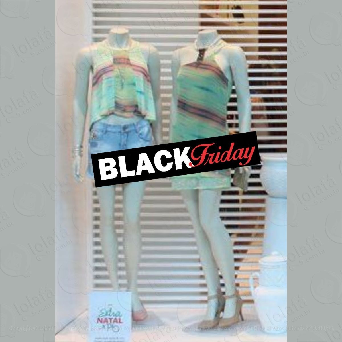 adesivo black friday para vitrine mod:5897