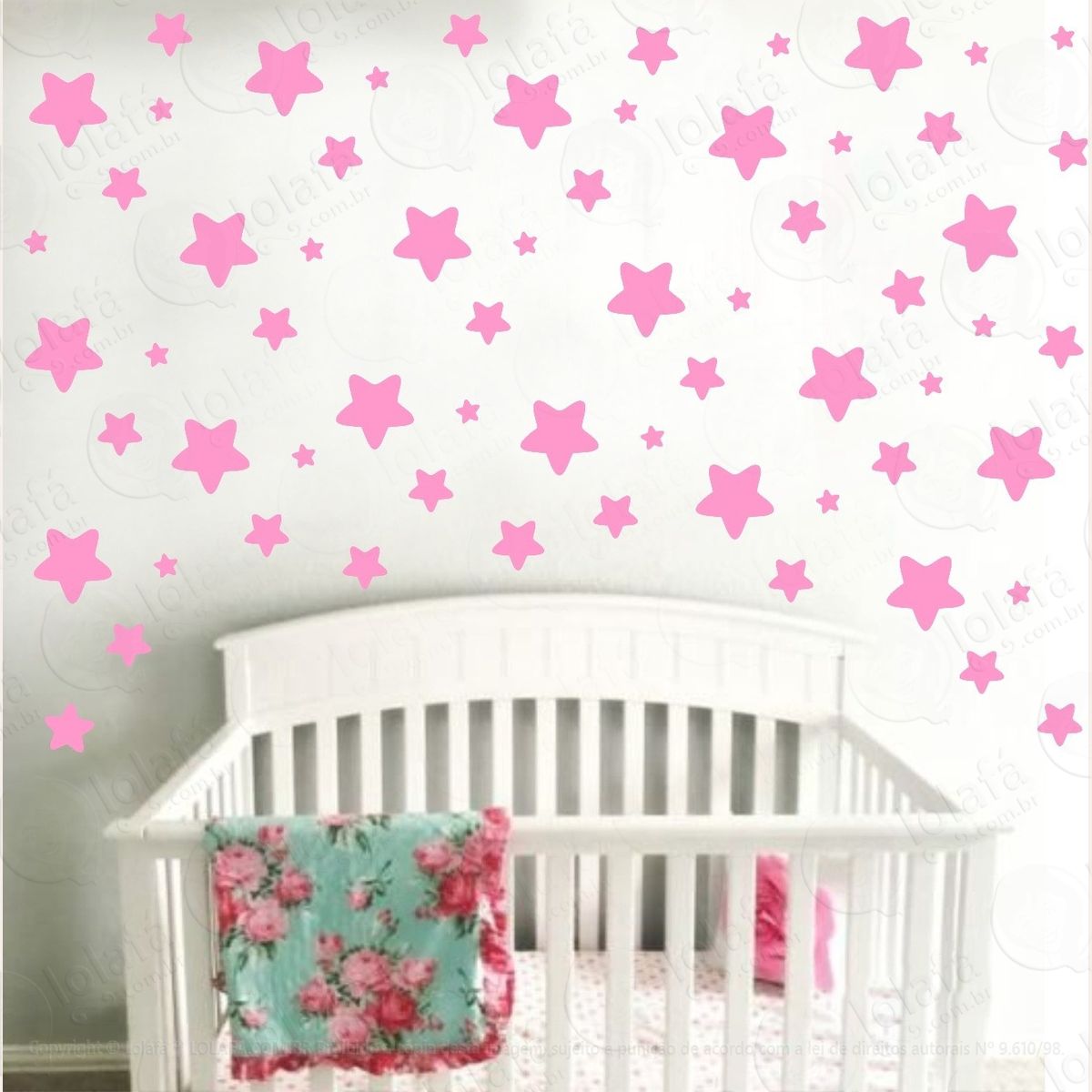 adesivo decorativo estrelas mod:5946