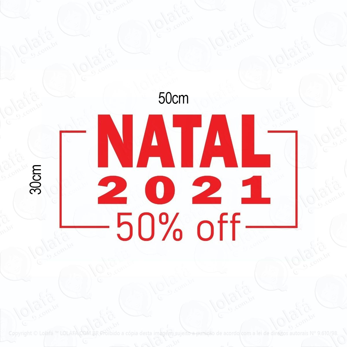 adesivo para vitrine natal promoção liquidação mod:5998