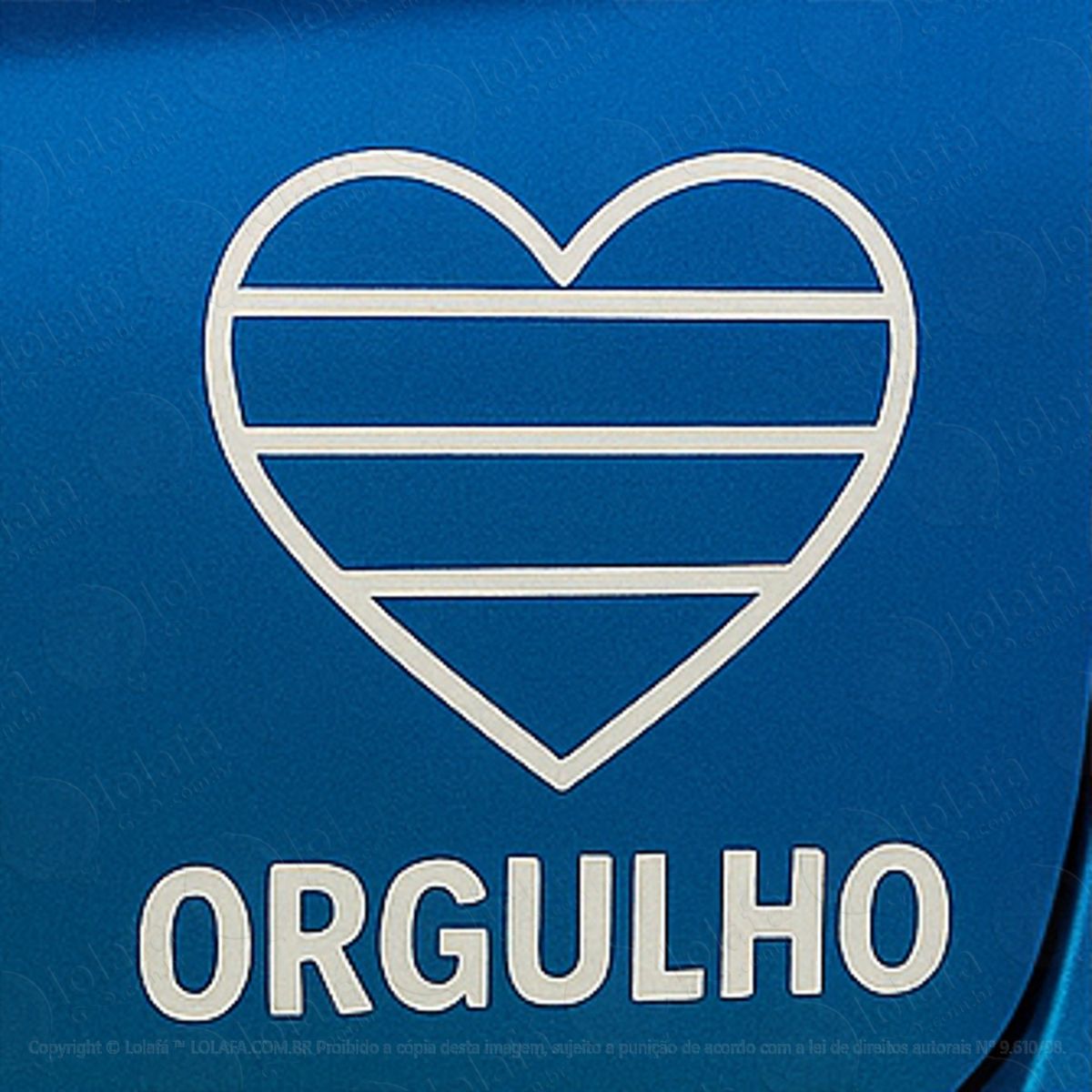 coração orgulho pride adesivos para carro mod:87