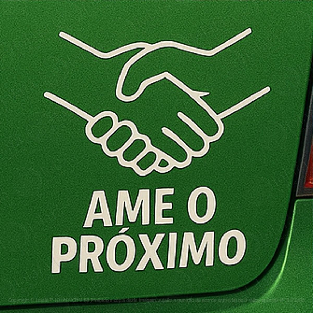 ame o próximo adesivos para carro mod:104