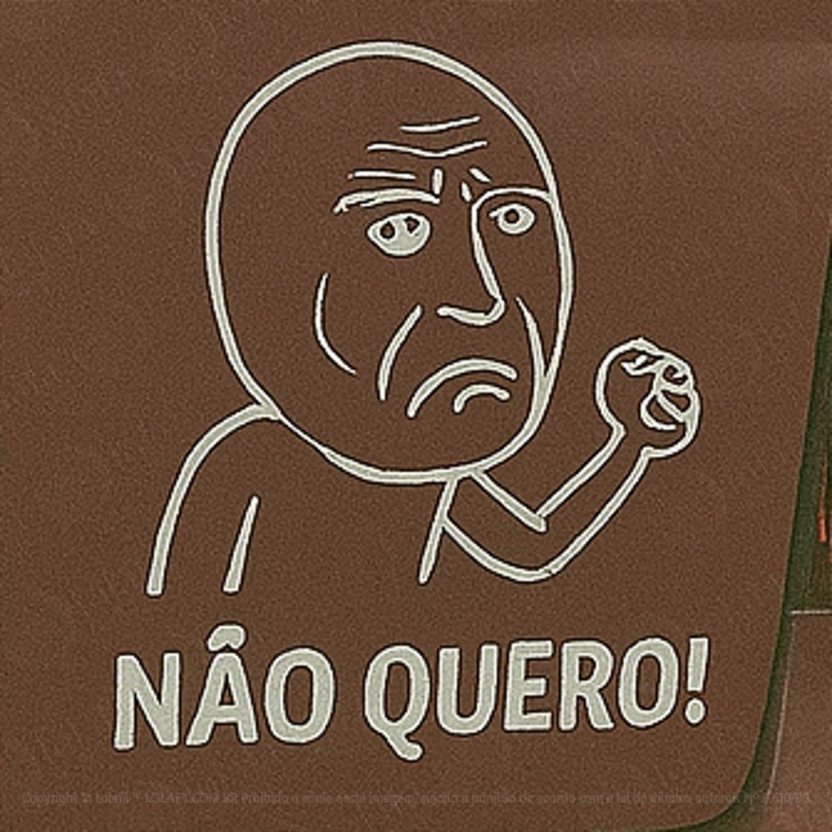 troll meme não quero adesivos para carro mod:114