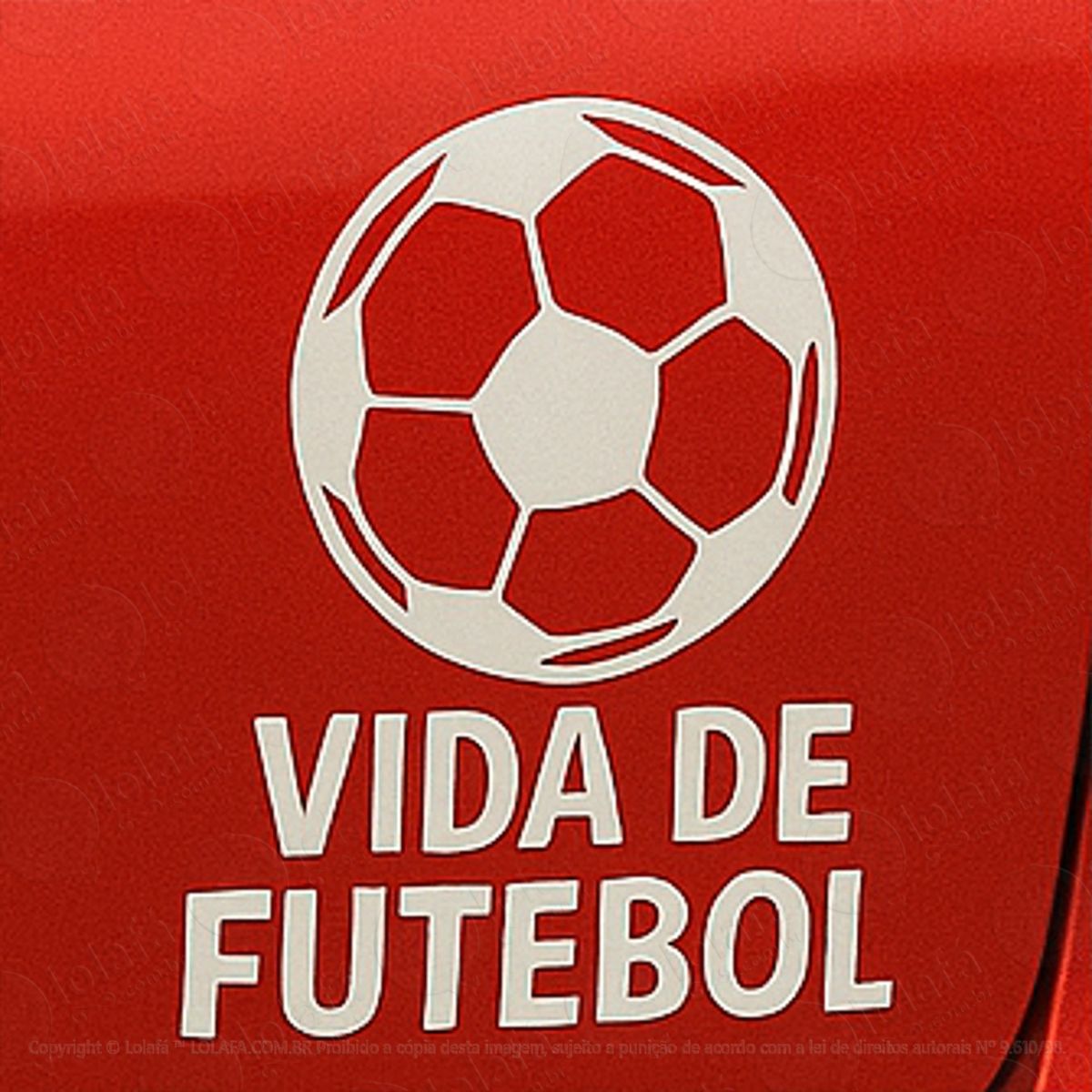 vida de futebol adesivos para carro mod:115