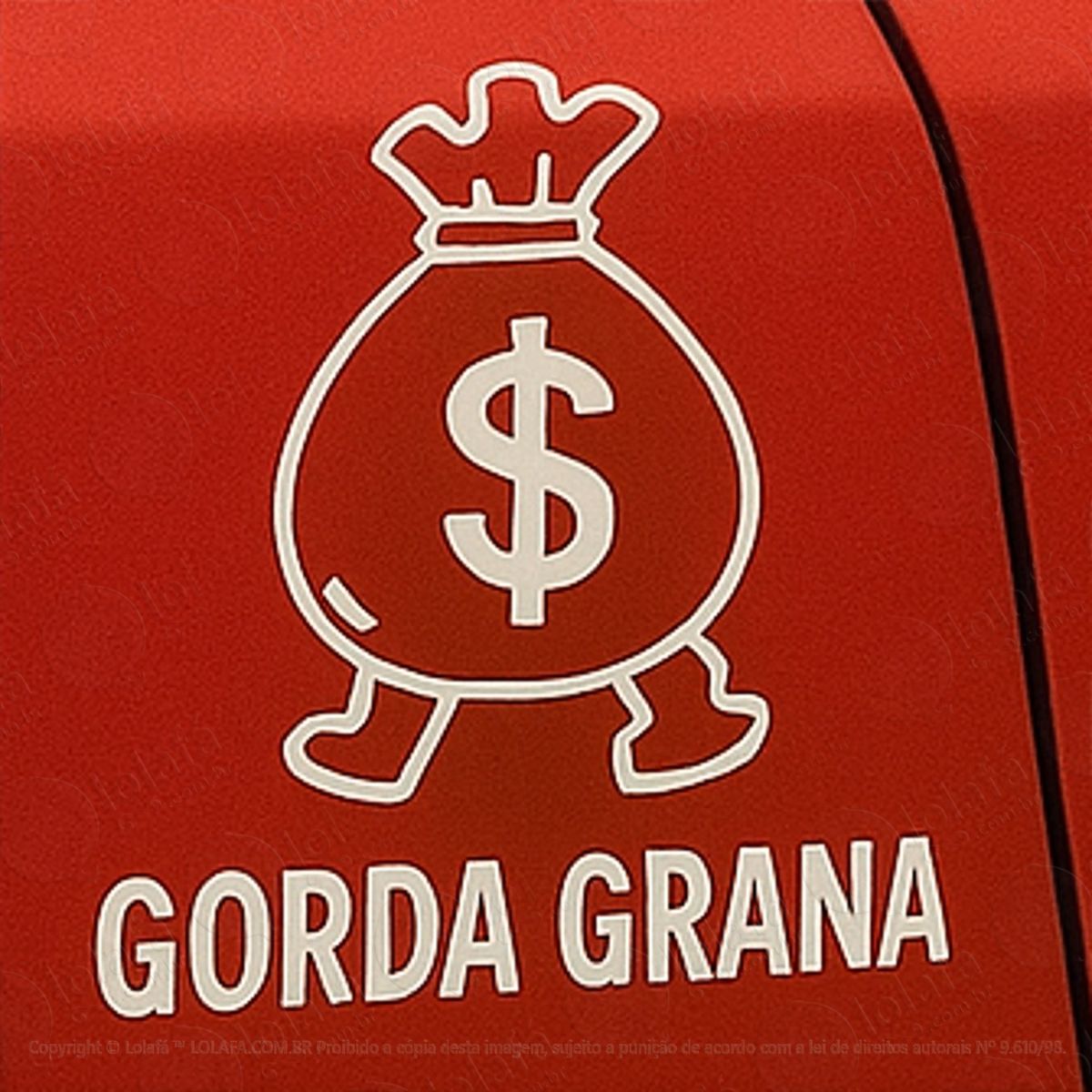 gorda grana investidor adesivos para carro mod:123