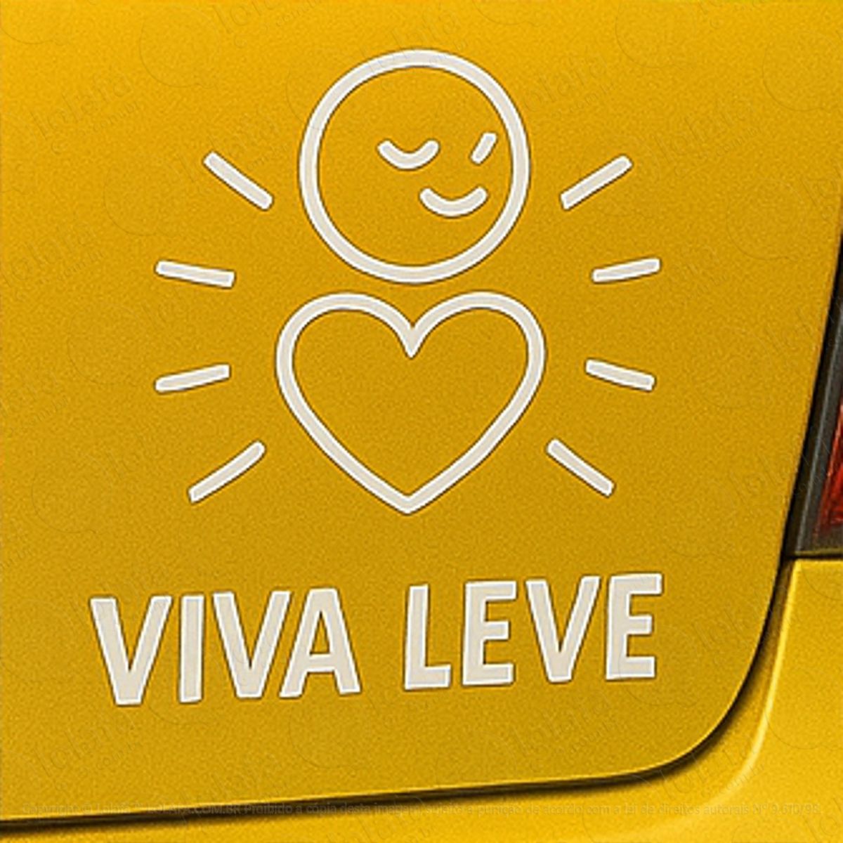 viva leve adesivos para carro mod:150