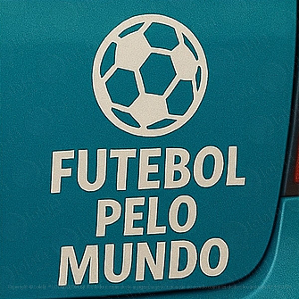 Futebol Pelo Mundo Adesivos Para Carro Mod:168