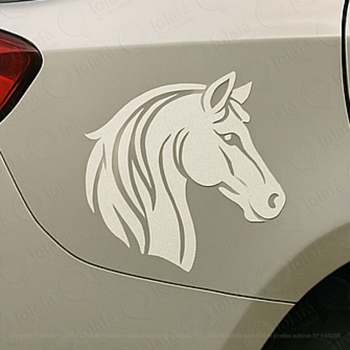 cavalo garanhão adesivos para carro mod:178