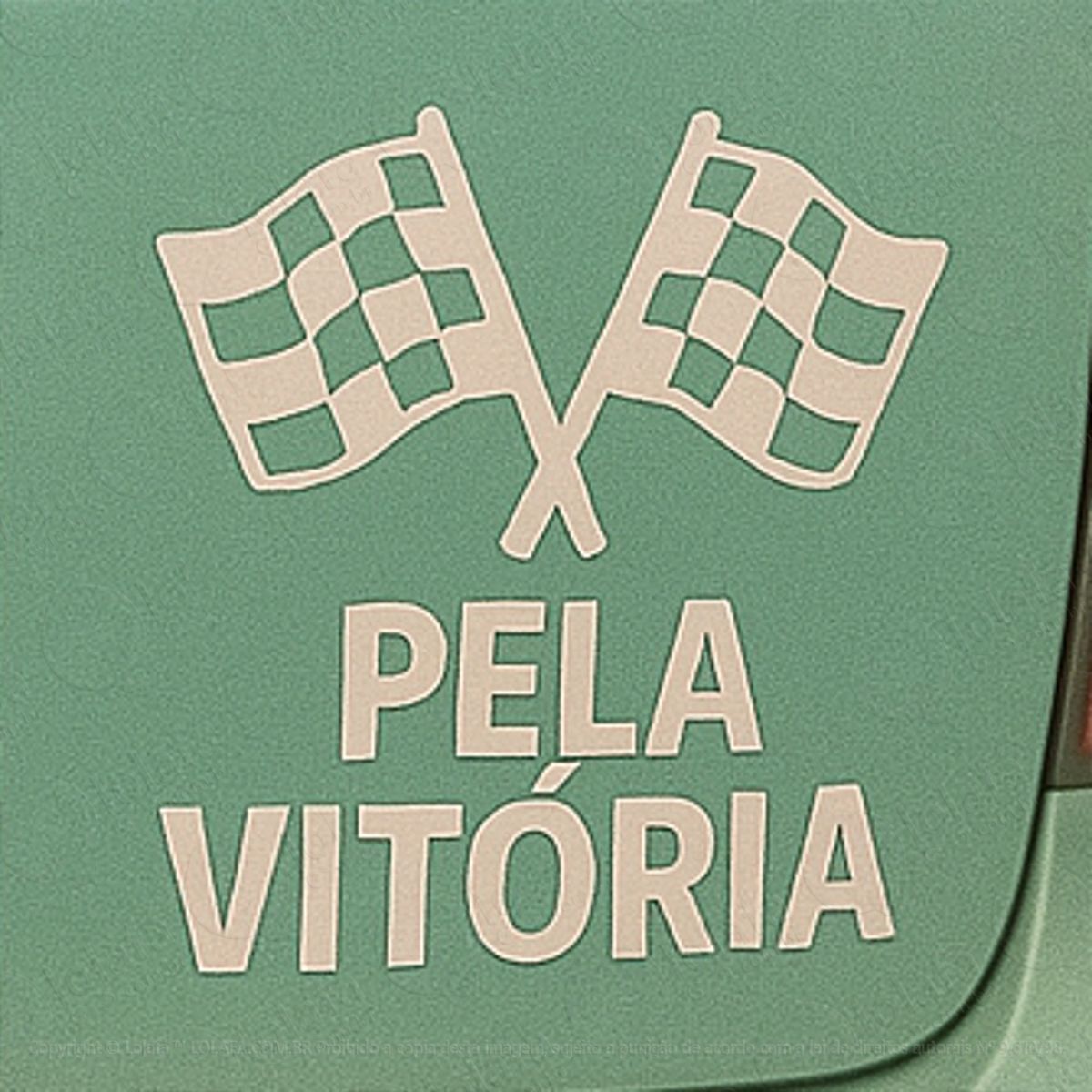 pela vitória esportes adesivos para carro mod:192