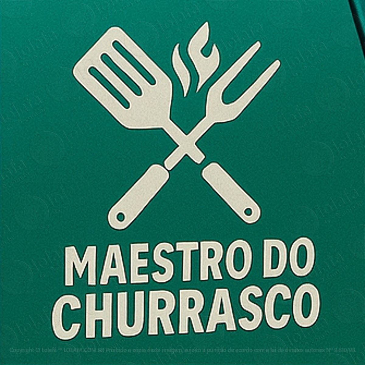 maestro do churrasco adesivos para carro mod:196