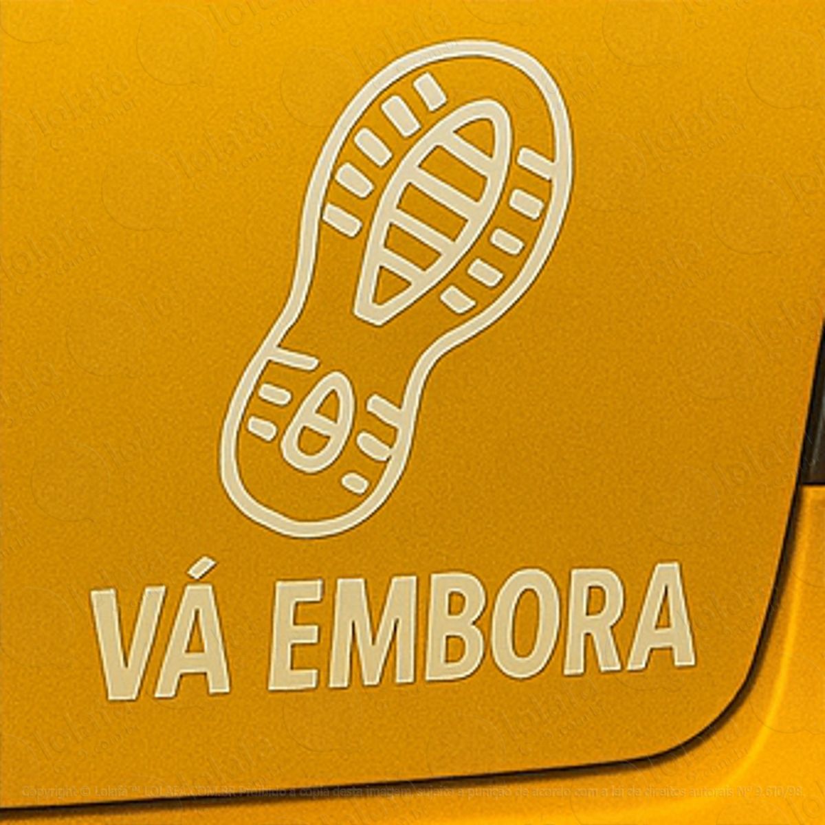 trekikng trilha pegada vá embora adesivos para carro mod:200