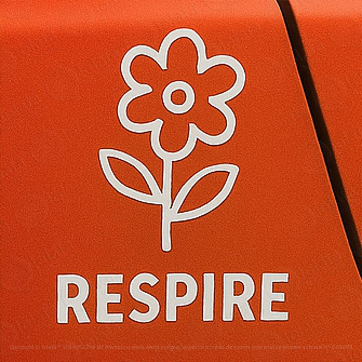 flor respire adesivos para carro mod:220