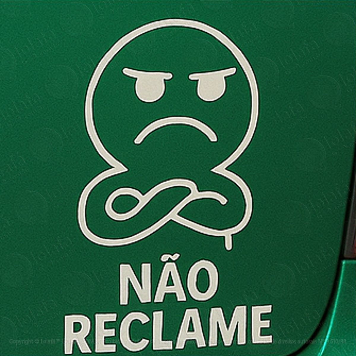não reclame adesivos para carro mod:228