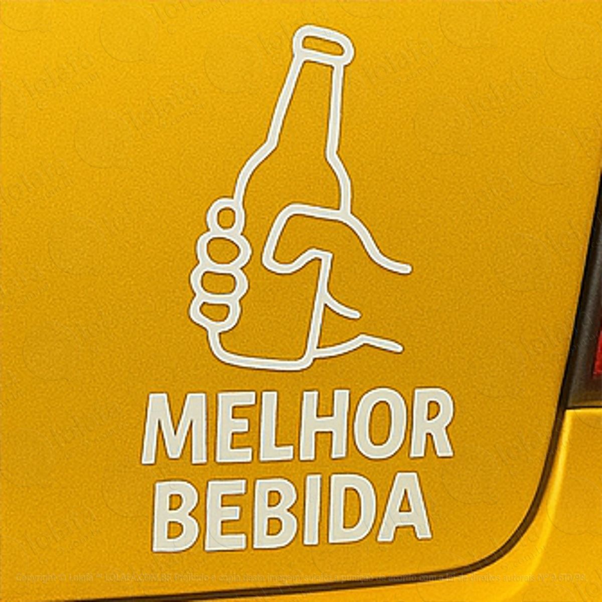melhor bebida adesivos para carro mod:307