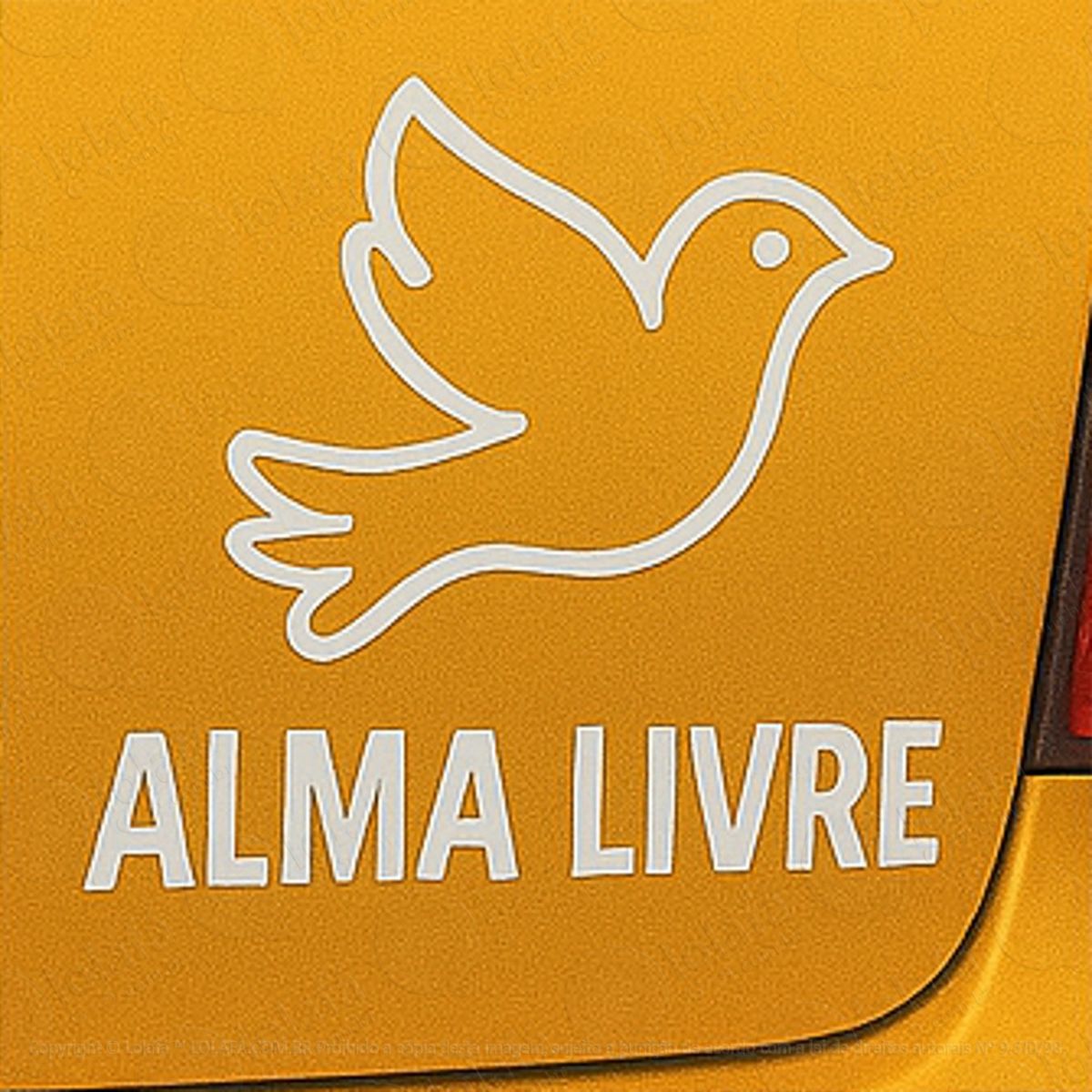 pássaro alma livre adesivos para carro mod:322