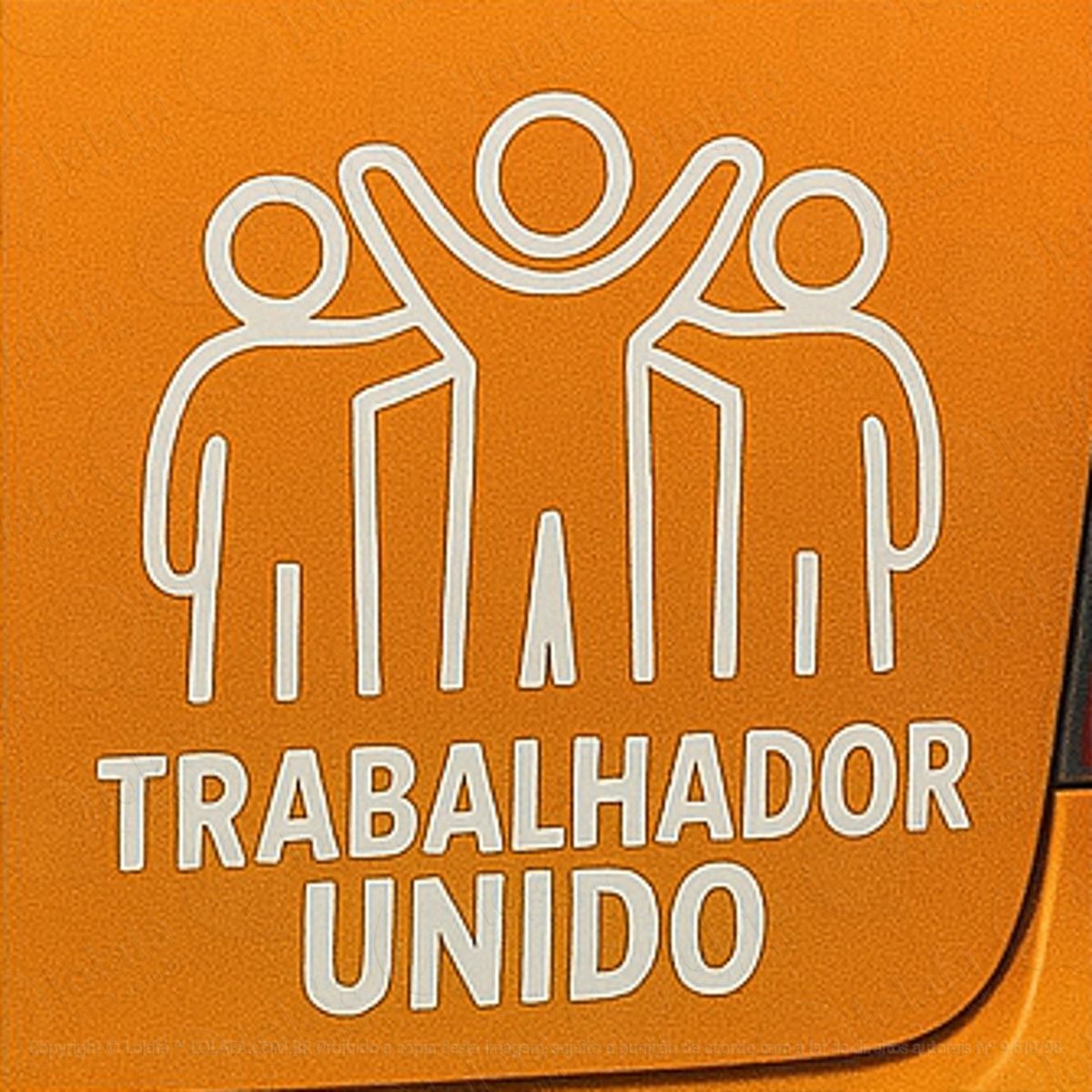 trabalhador unido adesivos para carro mod:326