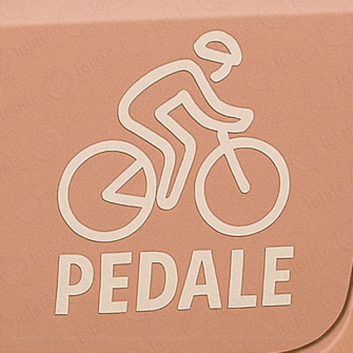 pedale bike bicileta ciclismo adesivos para carro mod:328