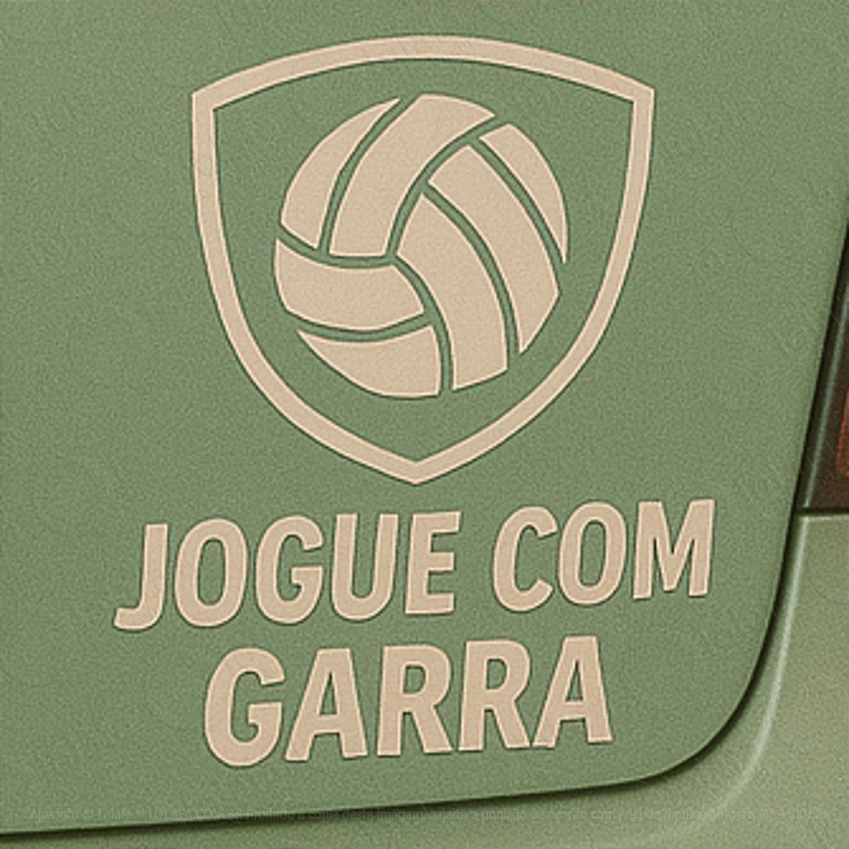 jogue com garra vôlei voleibol adesivos para carro mod:337
