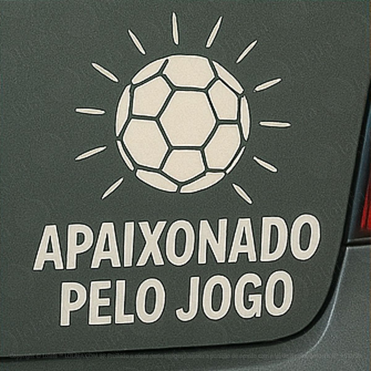 apaixonado pelo jogo handbol adesivos para carro mod:348