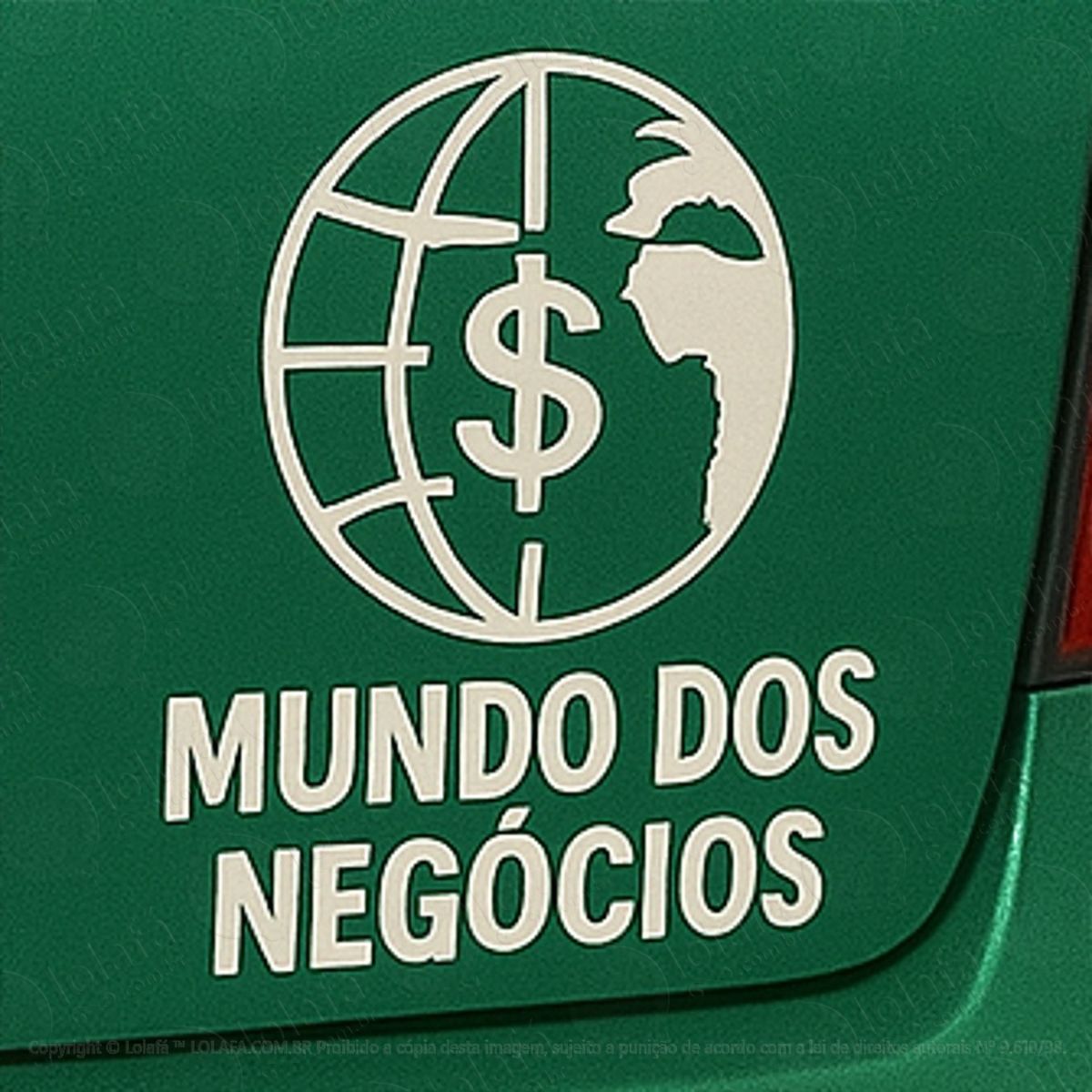 mundo dos negócios investidor adesivos para carro mod:366