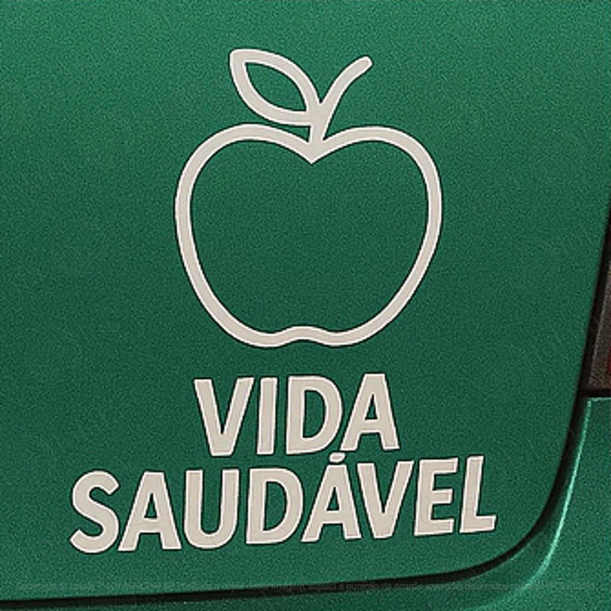 vida saudável saúde fitness adesivos para carro mod:394